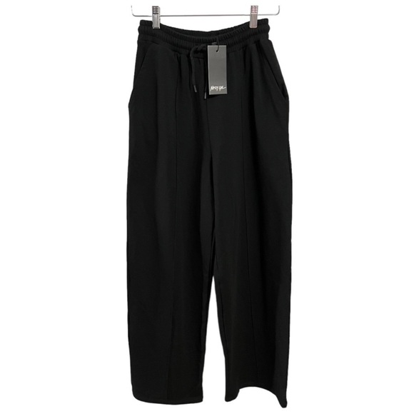 NASTY GAL NWT Wide Leg Shirred Jogger - Picture 3 of 8